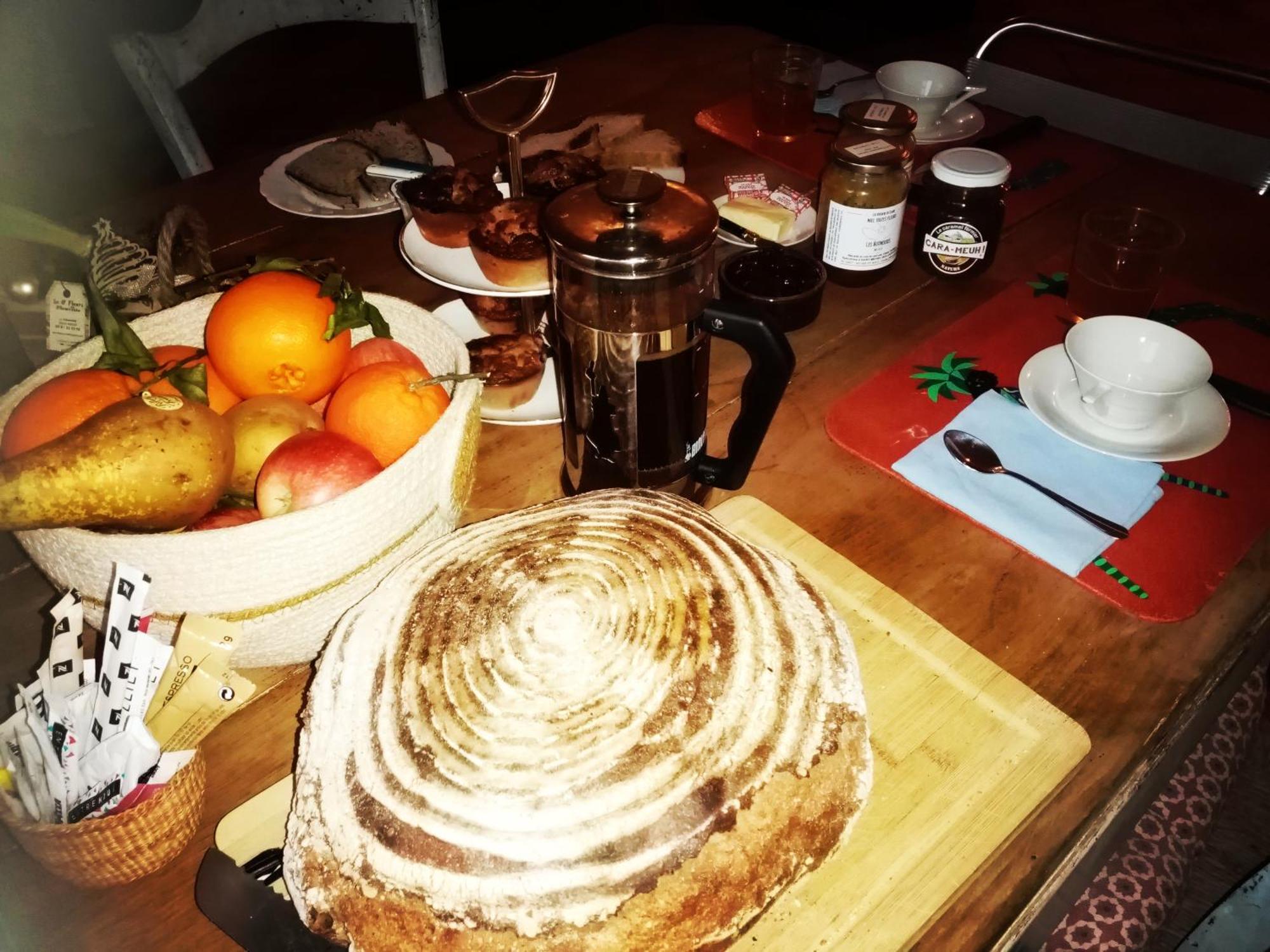 La Campagne Au Bord De La Mer, Chambre Chez L'Habitant Champeaux Eksteriør billede